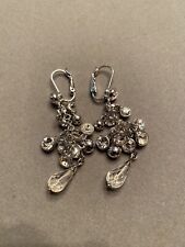 Chandelier earrings silver for sale  Clarks Summit