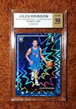 Used, *JALEN BRUNSON* 2018-19 Panini NBA Hoops TEAL Explosion #243 *CGS 10* RC  ROOKIE for sale  Shipping to South Africa