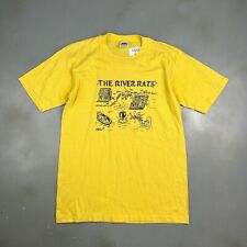 DE COLECCIÓN AÑOS 80 | Camiseta Amarilla Ilustración The River Rats Talla M Hombres Adultos, usado segunda mano  Embacar hacia Argentina
