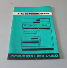 Vintage tecnogas libretto usato  Città di Castello