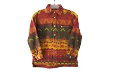 Vintage POLAR Koszula Sweter dziecięcy Zapinany na guziki Abstrakcyjny wzór Sweter narciarski na sprzedaż  PL