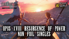 Usado, Cartões colecionáveis Final Fantasy Opus 18 XVIII Resurgence of Power *NON-FOIL* singles comprar usado  Enviando para Brazil