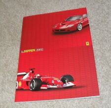 Ferrari brochure 2002 for sale  FAREHAM