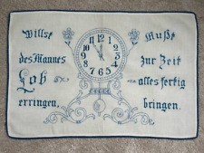 Antique linen embroidered for sale  Burlington