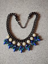chunky blue necklace for sale  INVERURIE