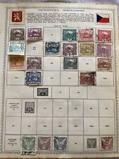 Czechoslovakia stamp collectio for sale  Davenport