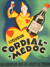 Vintage alcohol poster d'occasion  Saint-Ouen