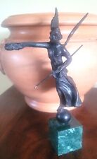 Bronze figurine winged for sale  WELSHPOOL