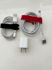 2 cables de carga USB con adaptador de alimentación de pared 6' y 3' segunda mano  Embacar hacia Mexico
