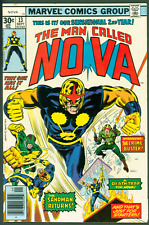 De colección 1977 Marvel Comics Nova #13 FINA PRIMERA aparición destructor de crímenes Edad de Bronce segunda mano  Embacar hacia Argentina