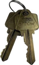 Usado, Conjunto de chaves vintage de latão Arrow Lock Corp M 3038 comprar usado  Enviando para Brazil