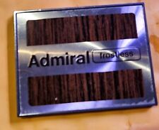 Admiral refrigerator nameplate for sale  Ashford