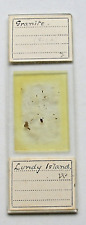 ANTIQUE Petrology  MICROSCOPE SLIDE,   GRANITE  from  Lundy  Island for sale  Shipping to South Africa
