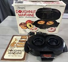 Used, Vintage Sears Doughnut Machine Donut Shop at Home With Recipe Book 34 6404 for sale  Shipping to South Africa