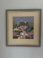 Tapestry needlepoint cottage for sale  LEICESTER
