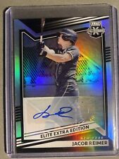 2022 Panini Elite Extra Edition - Jacob Reimer Mets Auto RC for sale  Shipping to South Africa