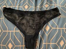 Black thong size for sale  WATFORD