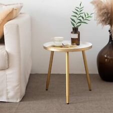  Round Side Table, Metal End Table, Nightstand/Small Tables for Living Room, used for sale  Shipping to South Africa