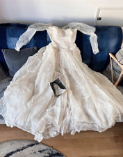 Wedding dress vintage for sale  ADDLESTONE