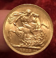 Sterlina oro 1913 usato  Santa Vittoria D Alba