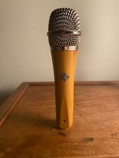TELEFUNKEN M80 Dynamic Microphone – Oak Handle, Silver Grill for sale  Shipping to South Africa