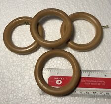 Wooden curtain rings for sale  BIDEFORD