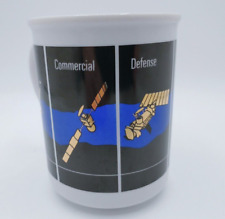 Caneca de café satélite GE Astro Enterprise Space defesa comercial civil NASA, usado comprar usado  Enviando para Brazil