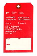 Oficina de Correos de Canadá 1982 - Monotenedor dañado - Etiqueta de correo - Sin usar -, usado segunda mano  Embacar hacia Argentina