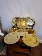 Vintage brass dinner for sale  Eden