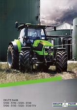 Deutz Fahr 5 Series 2015 catalogue brochure tracteur Traktor tractor na sprzedaż  PL