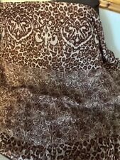 Women leopard scarf for sale  DUNDEE