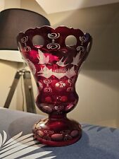 Grand vase cristal d'occasion  Formerie
