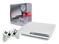 Usado, SONY Playstation 3 Konsole 320GB SLIM SILBER Dualshock 3 Controller Zustand: gut comprar usado  Enviando para Brazil