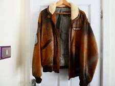 Leather jacket brownish for sale  RAMSGATE