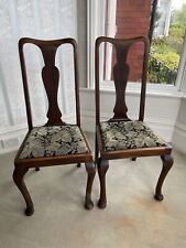 Pair edwardian mahogany for sale  WALLASEY