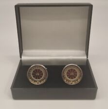 Cufflinks roulette wheel for sale  REDDITCH