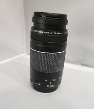 Canon  Zoom Lens EF 75-300mm 1:4-5.6 III Digital Camera Lens TESTED AND WORKING. for sale  Shipping to South Africa
