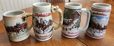Budweiser holiday steins for sale  Leetonia