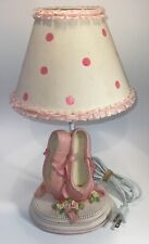 Chinelos de balé rosa Russ vintage para quarto de menina abajur de mesa de cabeceira, usado comprar usado  Enviando para Brazil