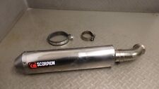 Scorpion exhaust end for sale  HINCKLEY