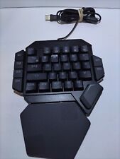 Usado, Miracle Snail K50 cabo de uma mão teclado mecânico gamer não testado comprar usado  Enviando para Brazil