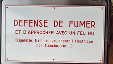 Plaque defense fumer d'occasion  Olliergues