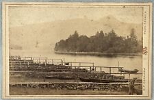 Used, CABINET CARD DERWENT WATER BY ABRAHAM KESWICK ROWING BOAT LINE LAKE DISTRICT for sale  Shipping to South Africa