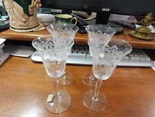 Four elegant glass for sale  Brookfield