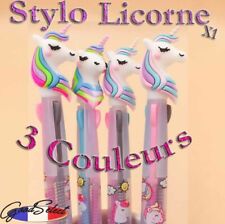 Stylo licorne couleurs d'occasion  France