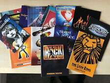 Various theatre programmes for sale  NORWICH