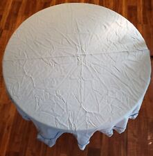 Round tablecloth blue for sale  Richardson