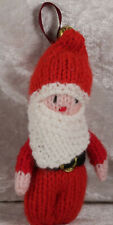 Handmade knitted santa for sale  CAMELFORD