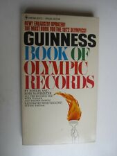 Vintage Paperback Guinness Book of Olympic Records for the 1972 Olympics BIS for sale  Shipping to South Africa