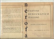 Partito democratico italiano usato  Italia